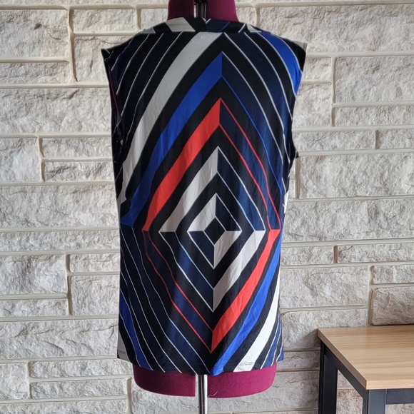 Worthington Color Block Tank Top - Picture 2 of 4